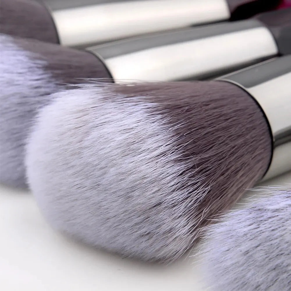 5/10 makeup brushes, crystal-textured makeup brush set, loose powder contouring eyeshadow suitable for ladies/girls