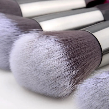 5/10 makeup brushes, crystal-textured makeup brush set, loose powder contouring eyeshadow suitable for ladies/girls