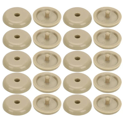 5/10pcs Car Safety Seat Belt Stopper Buckle Auto Seat Belt Spacing Limit Stop Plastic Anti-slip Seat Belt Stop Button