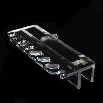 1PCS Aquarium Plant Tools Storage Rack Acrylic Fish Tank Water Grass Cleaning Tool Holder Holder for Tweezer Scraper Scissor