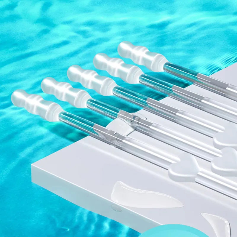 24Pcs/Box Silicone EarWax Remover Sticky Ear Picks Disposable Adhesive Earpick S/L Reusable Ear Cleaner for Kids & Adults