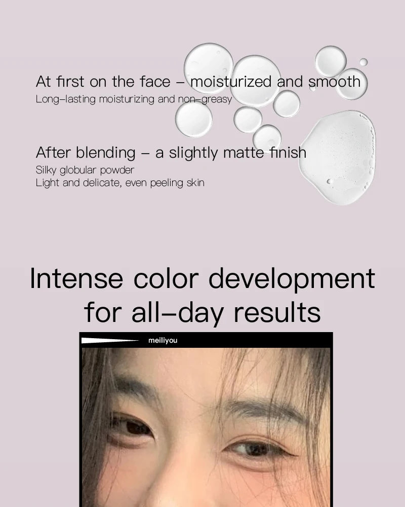 Korean Liquid Powder Blusher Natural Enhancement Color Low Saturation Matte Multi-purpose Powder Blusher Liquid Water Gloss
