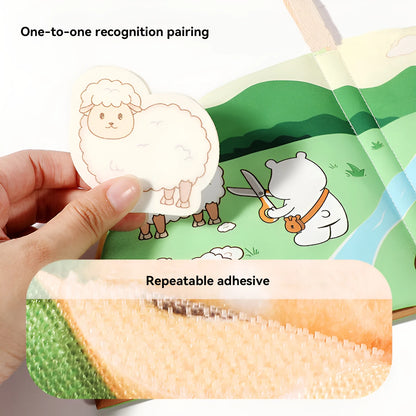 Children's Fabric Books, Book Baby Toys, Educational and Stimulating for Children, Parent-Child Interaction Toys
