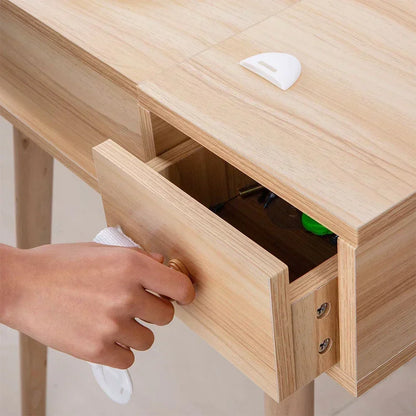 Child Safety Cabinet Lock Kids Security Protection Drawer Door Cabinet Lock Plastic Protection Baby Safety Door Lock