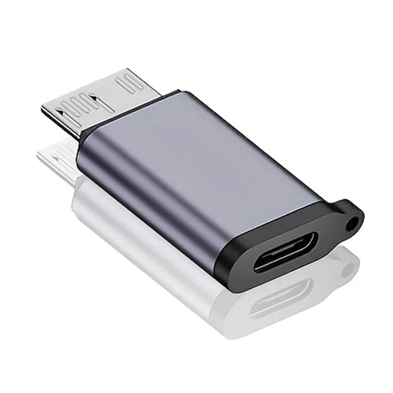 USB C 3.2 Micro B Male to Type C Female Adapter Type-C To Micro B Connector for Laptop External Hard Drive Disk Box Samsung S5