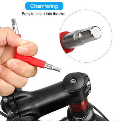 Hex Wrench Y-Type 3 Way 4/5/6mm Spanner Bicycle Repair Tools Trigeminal Hexagon Spanner Cycling MTB Mountain Bike Accessories