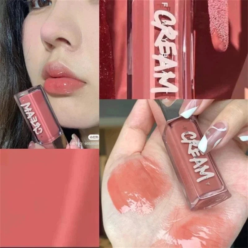 Fashionable and Fresh Fenty Beauty Lip Gloss Multi-color Shiny Transparent Liquid Lipstick Beginner Essential Lipstick Cosmetics