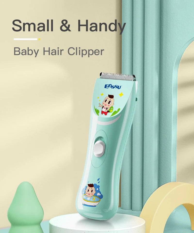 Vacuum Hair Clippers for Kids & Men Rechargeable Cordless Hair Cutting Machine with Safe Ceramic Blade Waterproof Hair Trimmers