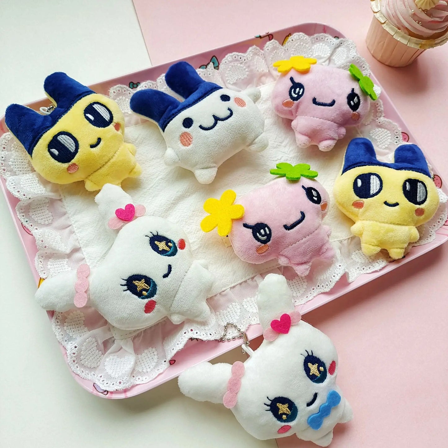 Japanese Plush Cartoon Takuma Song Doll Pendant Cute Sweetheart Jima Meiji Doll Brooch Bag Pendant Valentine's Day Gift