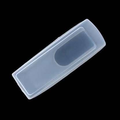 1PC Silicone TV Air Condition Remote Control Protective Case Transparent Waterproof Dust-proof Storage Bag