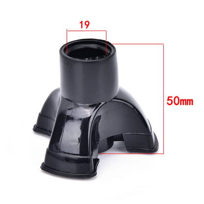 1pc Walking Stick Cane Crutch Pad Rubber Heavy Duty Ferrule End Bottom 19mm Outdoor Camping Hiking Accessories
