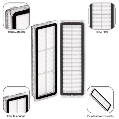 HEPA Filter For Xiaomi Robot Vacuum X20+, X20 Plus, S20+, S10 Plus, For Dreame L10s Ultra, L10s Pro, L10 Ultra Replacement Part