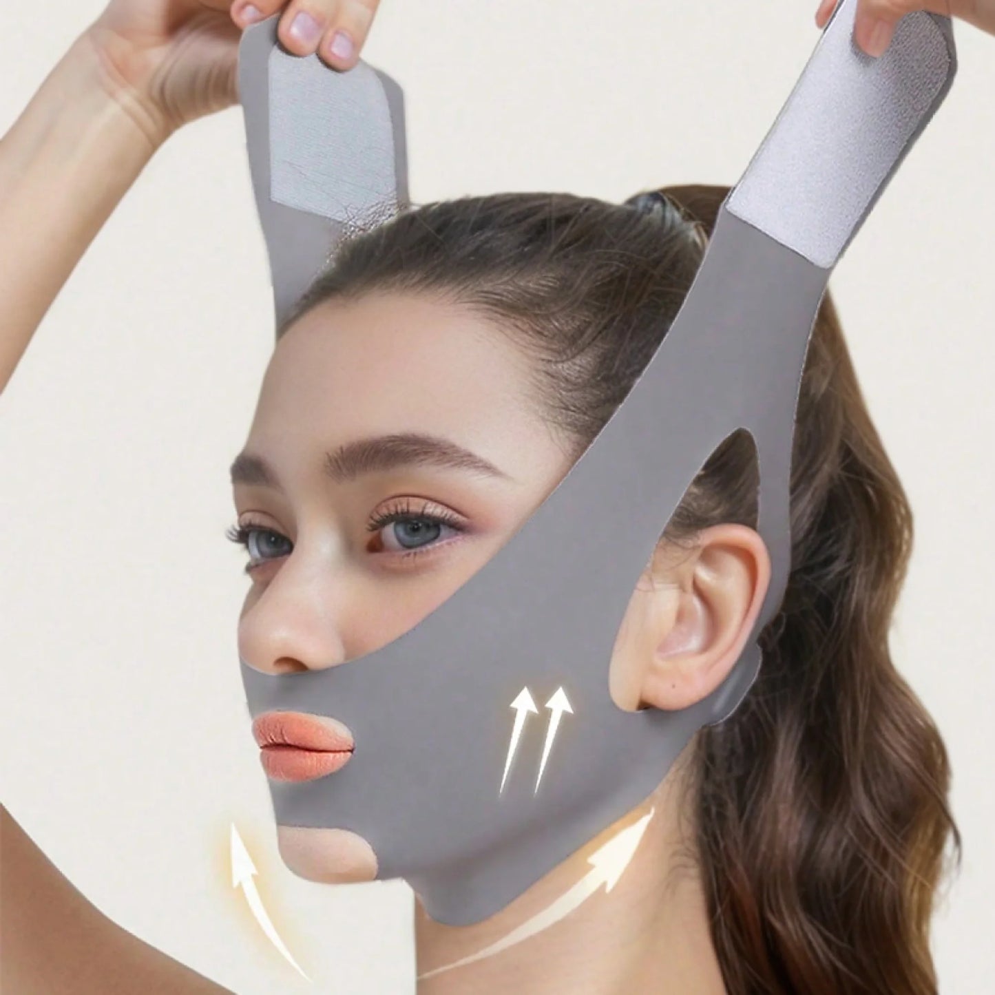1Pc Women's Night Bandage Mask for Everyday Wear,V-Shaped Sleep Mask Is Perfect for Use Both While Sleeping and Relaxing At Home