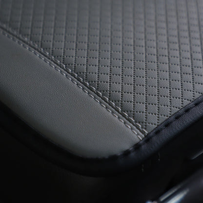 1 PU Comfortable Embossed Waterproof Anti-fouling Car Armrest Cushion Central Control Cushion Automotive Supplies