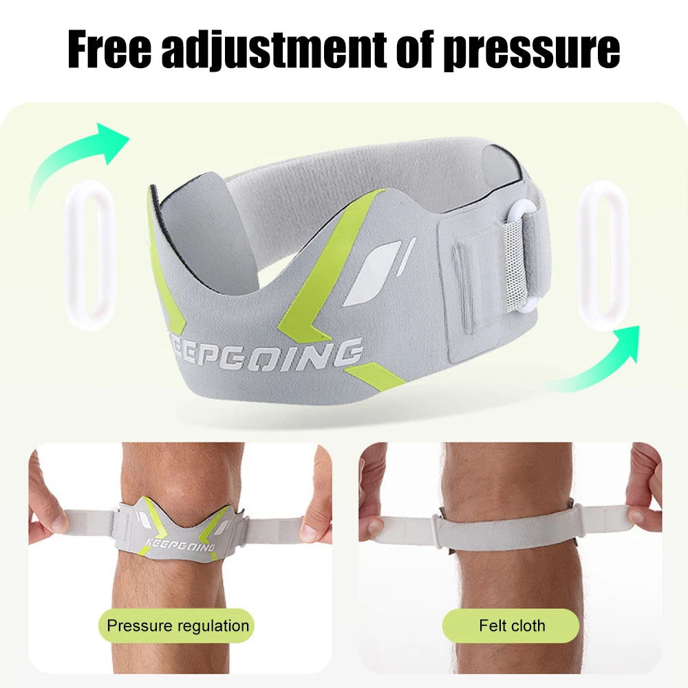 1PCS Patella Knee Strap Band for Knee Pain Knee Support Patella Stabilizer Braces Tendon Ergonomic Pad