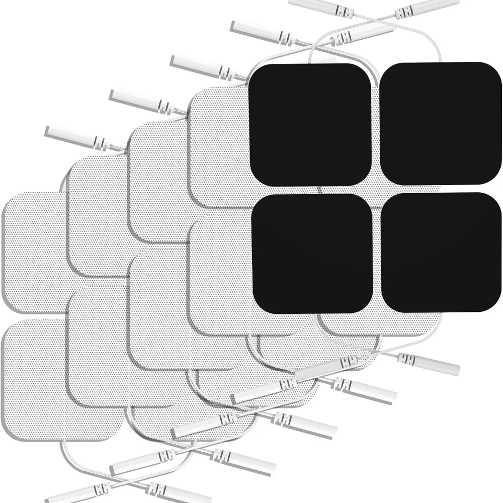 10/50pcs Body Physiotherapy Tens Electrode Pad Electric Muscle Stimulator Massage Patches Conductive Gel Pulse Relieve Fatigue