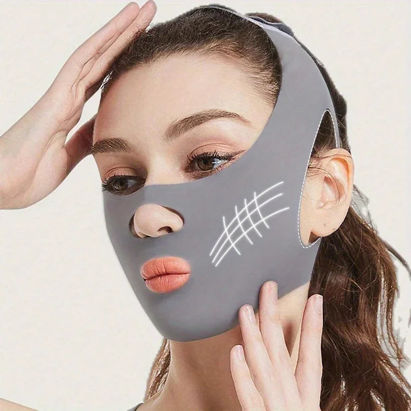 1Pc Women's Night Bandage Mask for Everyday Wear,V-Shaped Sleep Mask Is Perfect for Use Both While Sleeping and Relaxing At Home
