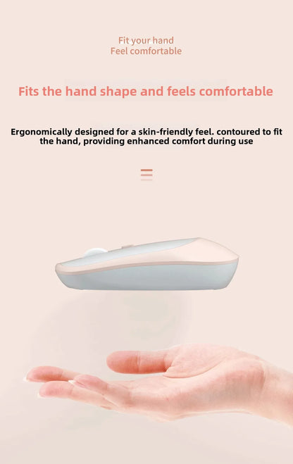 Wireless Mouse Rechargeable Mouse Gamer Dual Modes Bluetooth-compatible 2.4G Mice For Laptop Pad Tablet PC Macbook Mause