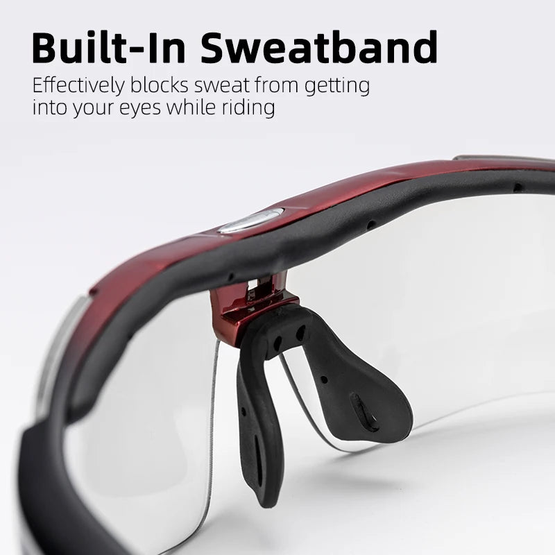ROCKBROS Cycling Polarized glasses Bike Outdoor Sports Sunglasses MTB Road PC Goggles Eyewear Glasses 5/3 Lens Bicycle Accessory