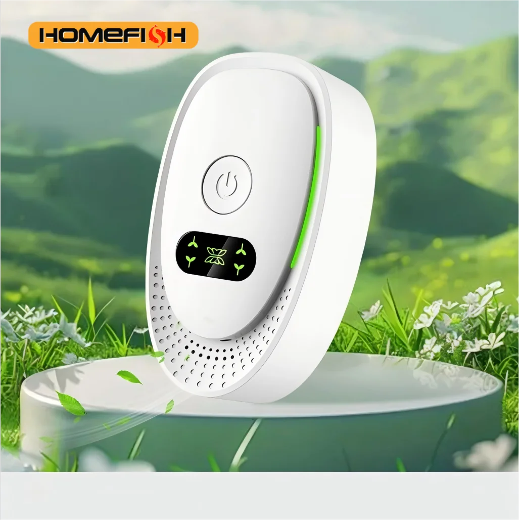HOMEFISH 2026 New Negative Ion Air Purifier Pet Deodorizer Odor Deodorizer Intelligent Negative Ion