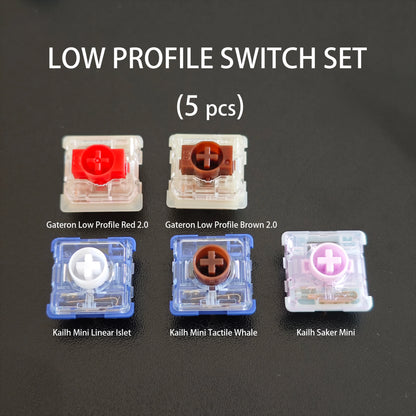 Outemu Gateron Kailh Switches Tester Multi Brand Experience Package for Mechanical Keyboard Magnetic Keyboard Low Profile Switch