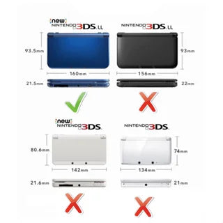 Hard Cover Carrying Storage Bags for New 3DS XL / LL Console Accessories Protective Shell Pouch Portable Zip Cases Box w/ Stylus