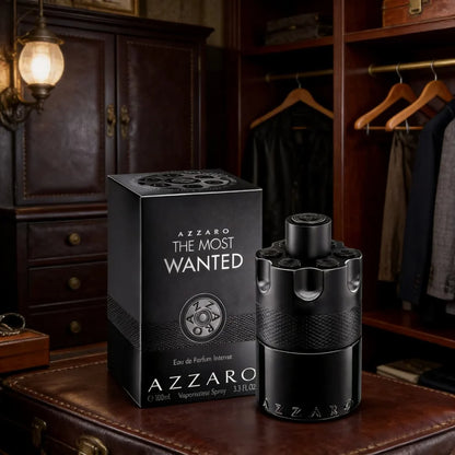 Azzaro The Most Wanted perfume 3.4 oz. 100 ml, rich wood and spicy, full of domineering charm