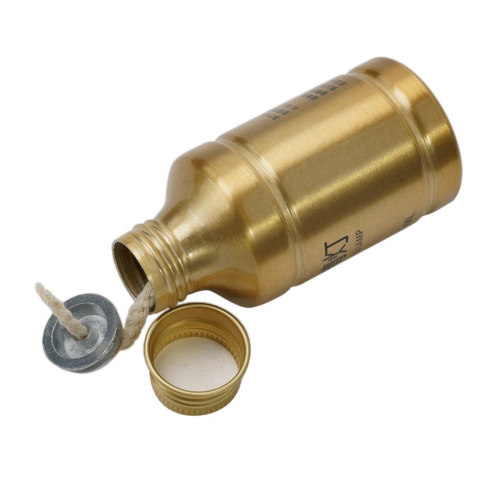 100ML Stoves Alcohol Lamp Portable Aluminum Alloy Lamp Alcohol Liquid Stove For Outdoor Survival Camping Laborotary Teaching