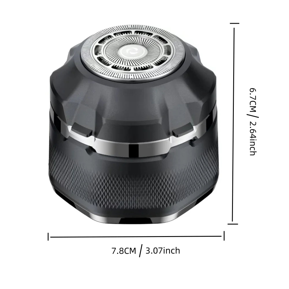 Electric Shaver for Man Powerful Single Head Hair Cutting Machine Wet Dry Head Shaver for Bald Rechargeable Bald Beard Trimmer