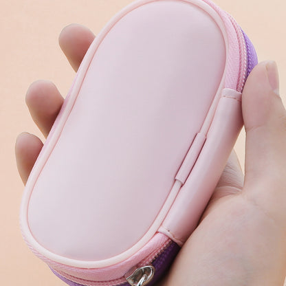 10 color Mini makeup brush Travel portable Makeup Tool Makeup Puff - Palm Brush Professional Makeup tool set Christmas gift