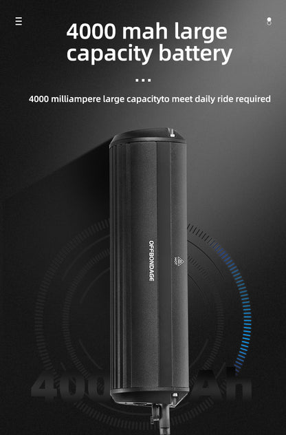 OFFBONDAGE Bicycle Light Front  Bike Light Waterproof Flashlight USB Charging MTB Road Cycling Lamp Accessories