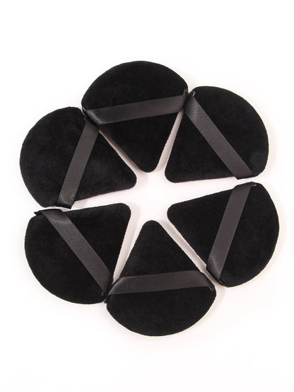 2Pcs/100Pcs  Triangle Powder Puff For Loose Powder Liquid Cosmetic Soft Plush Powder Puff Makeup Foundation Puff Makeup Tool