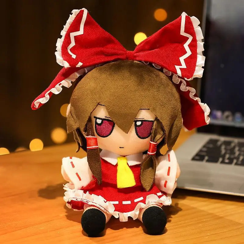 20cm Touhou Project Hakurei Reimu Kirisame Cirno Fumo Flandre Scarlet Anime Peripheral Plush Toys Touhou Kid Birthday Gifts