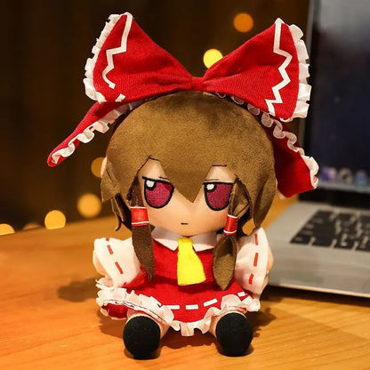 20cm Touhou Project Hakurei Reimu Kirisame Cirno Fumo Flandre Scarlet Anime Peripheral Plush Toys Touhou Kid Birthday Gifts