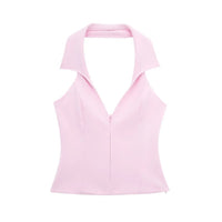 pink top
