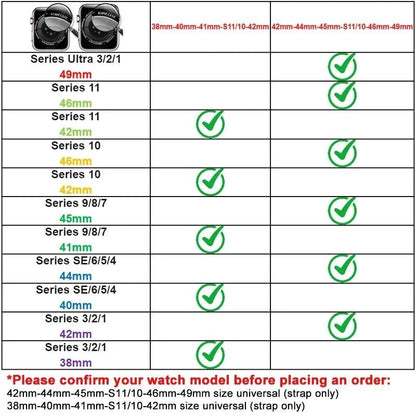 Leather Band Strap for Apple Watch Band Ultra 3 49mm 11 10 9 8 7 46 45 41mm High Quality for IWatch Series 6SE54 44 40mm Correa