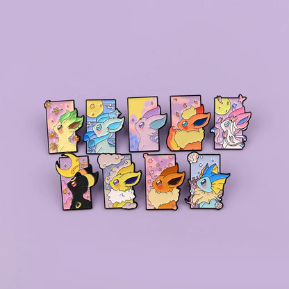 Cute Anime Game Enamel Pin Cool Monster Animal Brooches Woman Men Backpack Accessories Bags Badge Lapel Jewelry Gift for Fans