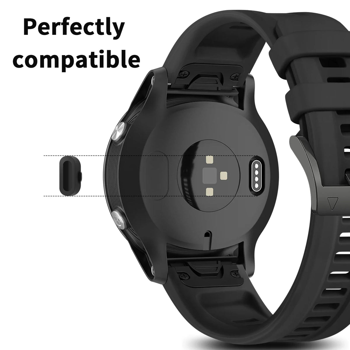Charger Port Dustproof Plug Cover Cap For for Garmin Forerunner 955 945 265 645 965 Fenix 7 S 7X 6 6S 6X 5 Vivoactive 3 4 5 Case
