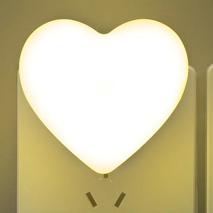 LED Night Light Sensor Control Night Lamp Energy Saving LED Sensor Lamp US Plug Nightlight for Children Kids Bedroom Stairs