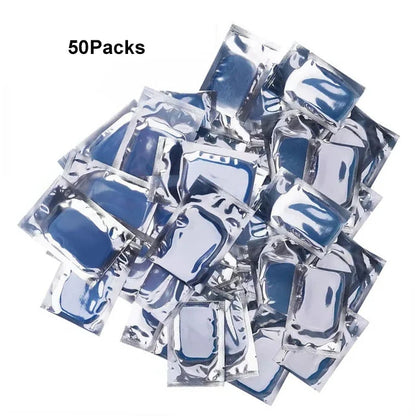 100Pcs Abs Stimulator Gel Pads Replacement Gel Stickers Hydrogel  For EMS Muscle Training Massager ABS Abdominal Trainer