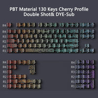 130 keys Black