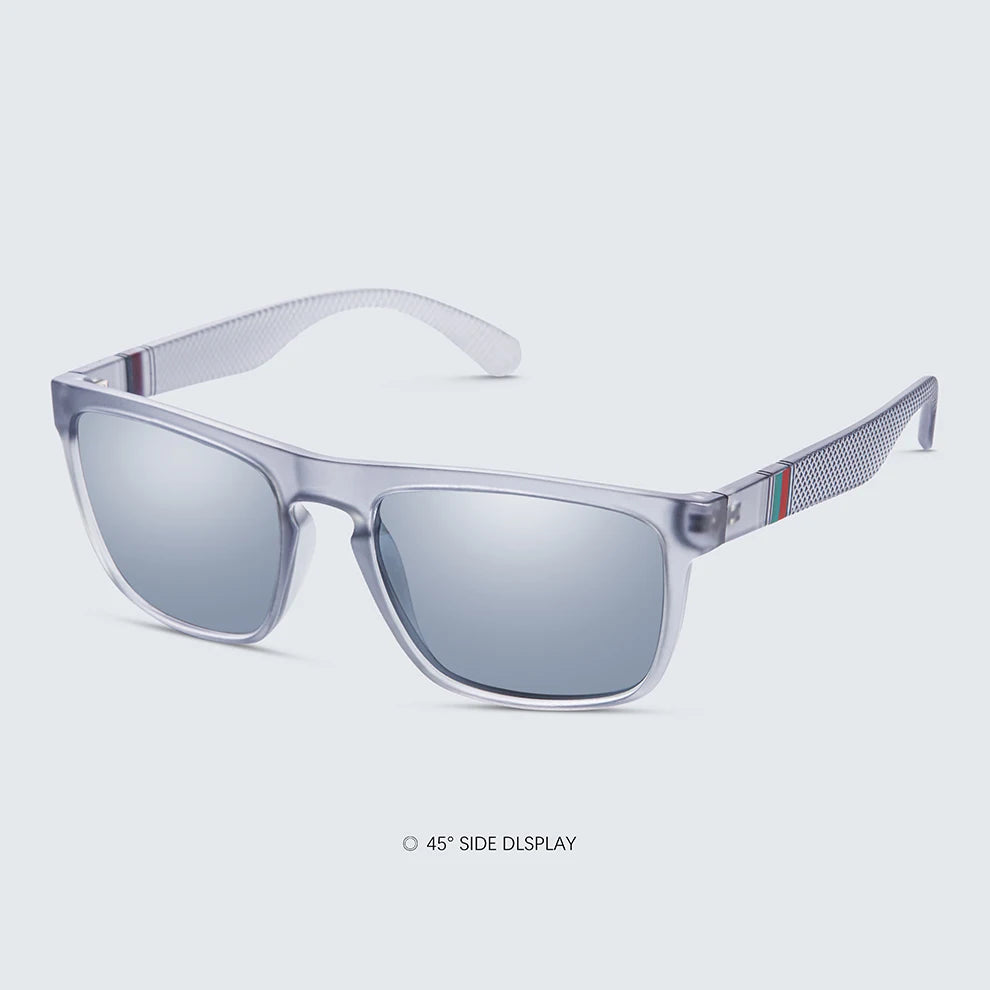 Fashion Square Vintage Polarized Sunglasses Men Women Retro Driving Fishing  Sun Glasses UV400 Eyewear