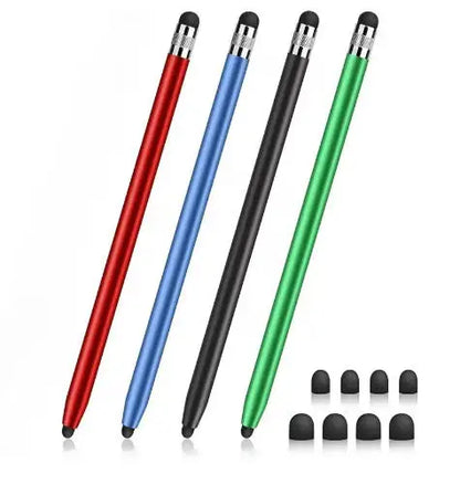 Touch Pen For Tablet Universal Pencil Capacitive Stylus Double Dual Silicone Head For iPad Android Smart Phone