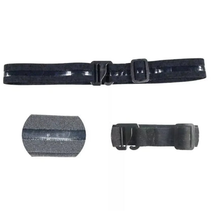 Men'S Nylon Shirt Stays with Anti-Slip Elastic Grip and Adjustable Buckle - Non-Textile Weaved Shirt Holder Straps