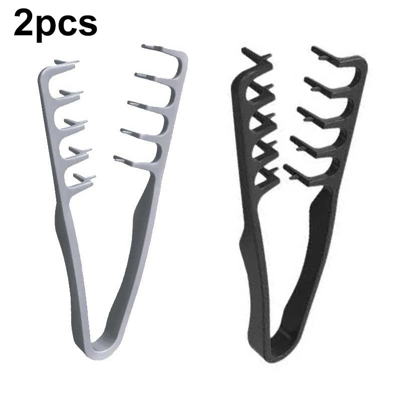 Hair Volumizing Comb, ABS Plastic Fluffy Textured Styling Tool for Normal Hair, Natural Looking Hair Root Lifting and Coverage