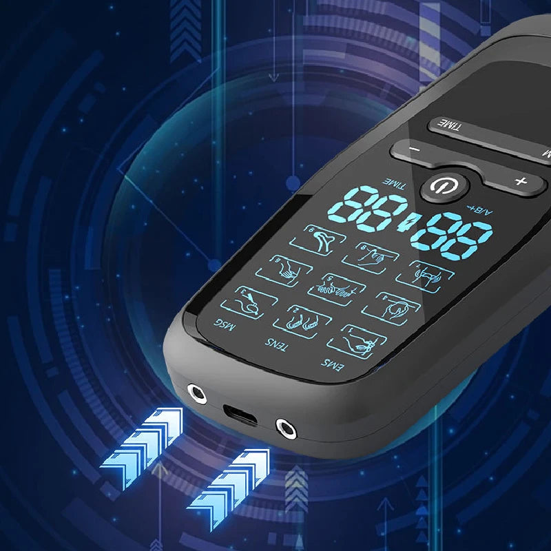 Physiotherapy Tens Muscle Stimulator Electric Acupuncture Body Massage Digital Slimming Machine Electro Stimulator