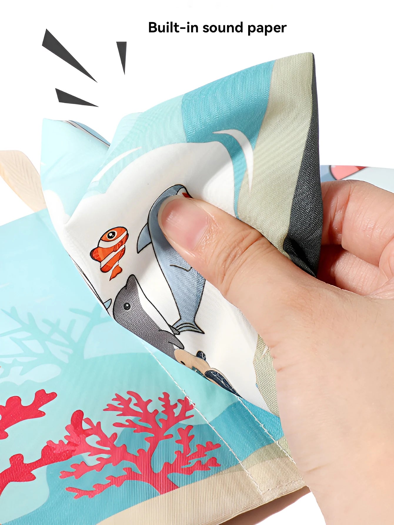 Children's Fabric Books, Book Baby Toys, Educational and Stimulating for Children, Parent-Child Interaction Toys