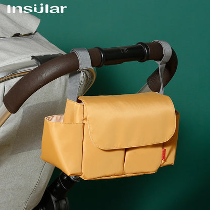 Baby Stroller Bag Pram Organizer Accessories Stroller Cup Holder Cover Trolley Organizer Pouch Travel Accessories