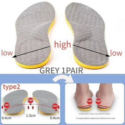 2026 Orthotic Insole For Flat Feet Arch Support Orthopedic Shoes Sole Insoles For Feet Men Women O/X Leg Corrected Care Pad