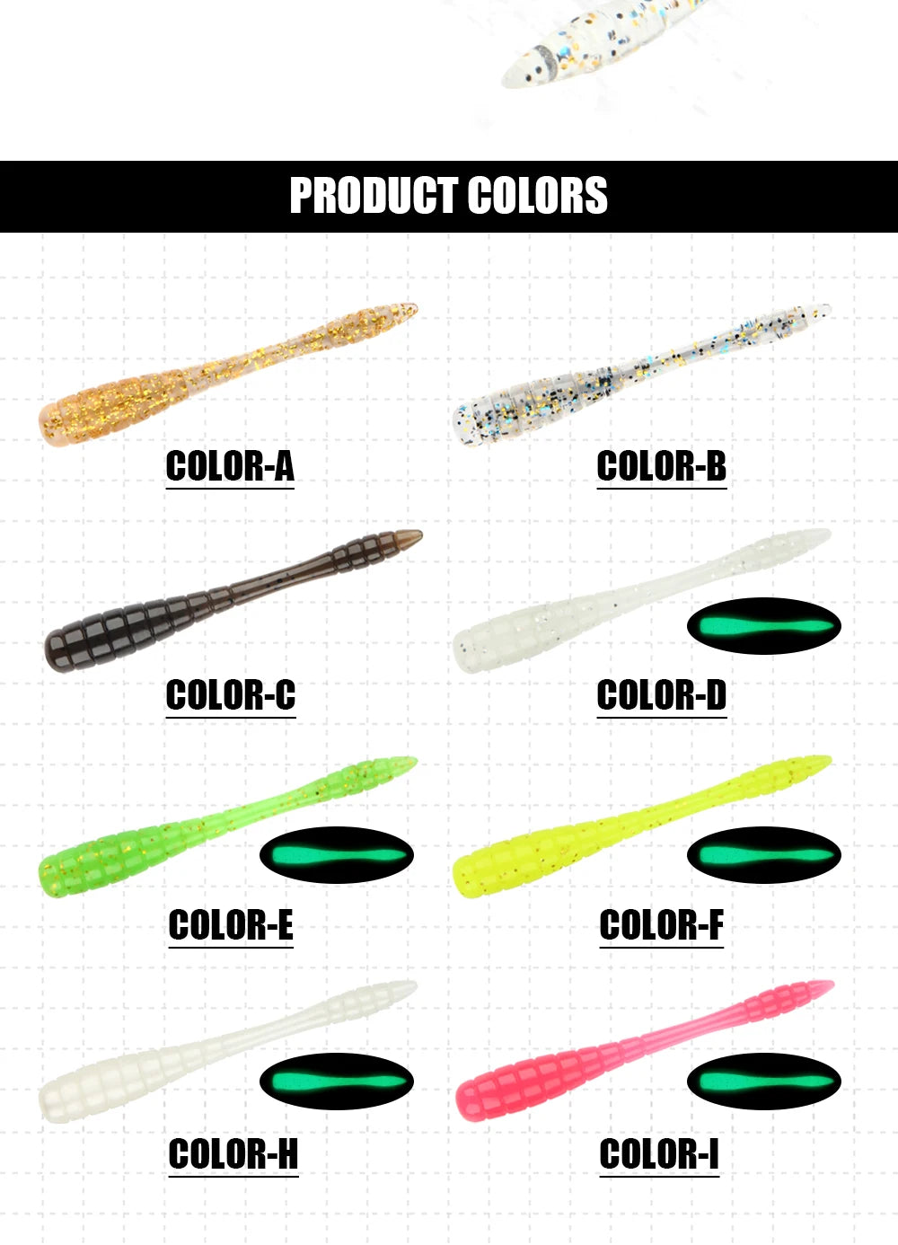 Spinpoler 4.8cm Ajing Soft Fishing Lure Mini Plastic Bait Tpr Rockfishing Stream River Sea Smaller Predators Drop Shot Tackle